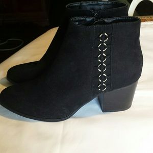 Cato black ankle boots Size 9M